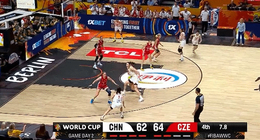 中国女篮加时逆转捷克，韩旭贡献22分14篮板